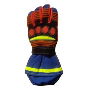 Guantes de lucha contra incendios de ajuste cómodo superventas Color sólido Diseño personalizado Tamaño personalizado Hecho Kevlar duradero Calor anticorte - Product Image 5