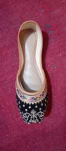 Handcrafted Ladies <b>Khussa</b> <b>Shoes</b> Traditional Indian Punjabi Jutti for Women Pakistani <b>Khussa</b> <b>Shoes</b> Beaded Women's <b>Khussa</b> - Product Image 4