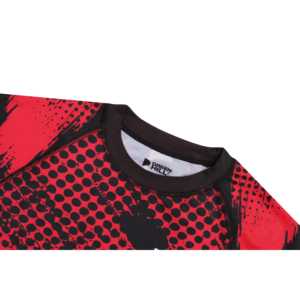 Rashguard MMA à manches courtes sublimé Green Hill (MRG-10502) – Protection UV, anti-UV, en nylon, longueur longue, pour le sport - Product Image 6