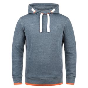 Sudaderas con capucha activas para hombre Sudaderas con forro polar de algodón Jersey de entrenamiento atlético informal con bolsillo de canguro - Product Image 3