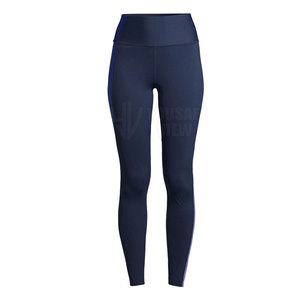 Stock High Quality Women's <b>Yoga</b> <b>Leggings</b> Solid High Waist Elastic Waist Spandex/Polyester Lightweight Breathable Full Length - Product Image 1