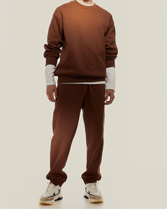 Pantalones Deportivos Casuales de Pierna Recta y Corte Holgado, Estilo Urbano Americano, Pantalones Deportivos Gruesos con Rayas - Product Image 1