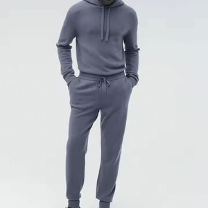 Chándal personalizado de algodón de alta calidad de gran tamaño 2025 logotipo personalizado Tech Fleece algodón para hombres - Product Image 3