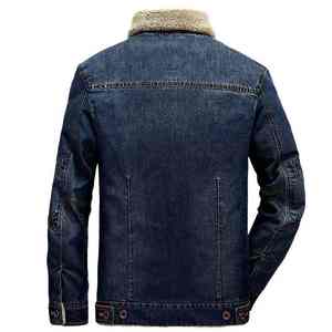 เสื้อแจ็คเก็ตยีนส์แฟชั่นดีไซน์ใหม่สำหรับผู้ชาย เสื้อโค้ทเท่ห์ แจ็คเก็ตวิ่งกันลม เสื้อแจ็คเก็ตยีนส์ - Product Image 2