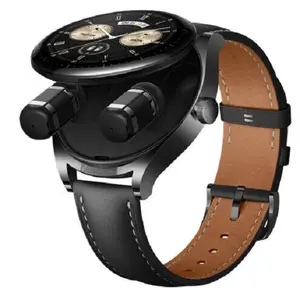 Huawei घड़ी कलियों 1.43 "AMOLED Fedex द्वारा निर्मित वायरलेस Earbuds में स्टेनलेस स्टील