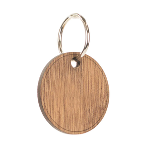 Porte-clés personnalisé en bois uni Accessoires Logo Design élégant Artisanat Porte-clés en bois Meilleurs cadeaux à utiliser - Product Image 3