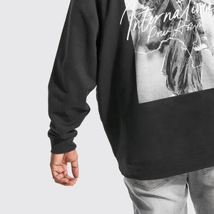 Pull à capuche d'hiver personnalisable pour hommes taille XS 100% coton poche kangourou avec logo OEM Sudaderas Huddies blanc - Product Image 5