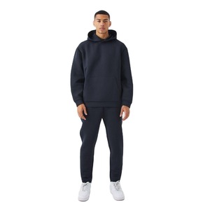Ensembles empilés avec logo bouffant personnalisé Costumes de survêtement Pantalons à fond ouvert pour hommes - Product Image 1