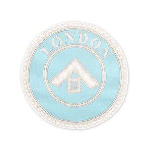 Custom Embroidered Patches Sew Iron on for Clothing Masonic Regalia Apron <b>Badges</b> Emblems - Product Image 2