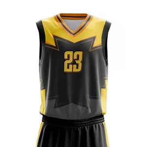 Uniforme de basket-ball de sublimation de coupe parfaite de haute qualité OEM maillot de basket-ball de style unique créez vos propres uniformes de style - Product Image 6