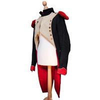 Veste d'infanterie Napoléon 1em personnalisé hommes britannique napoléonien uniforme manteau époque Reproduction veste 19e siècle redingote