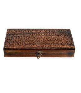 Caja de joyería tallada a mano con grabado de urna de madera hecha a mano antigua para mujeres-hombres joya-acentos de decoración del hogar-Almacenamiento y organizador - Product Image 2