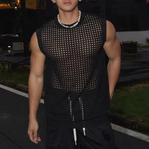 Hommes musculation débardeur gymnases Fitness chemise sans manches 2025 nouveau mâle coton vêtements mode Singlet gilet maillot de corps Hombre - Product Image 5