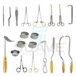Ensemble d'instruments de chirurgie générale en acier inoxydable de haute qualité Instrument de chirurgie générale au meilleur prix par SUAVE INSTRUMENTS SURGICAUX - Product Image 1