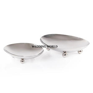 Bol à chocolat en acier inoxydable avec base en résine Bol sucré de créateur de meilleure qualité Bol à chocolat élégant et classique à vendre - Product Image 5