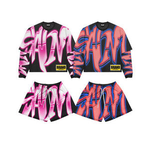 เสื้อยืดลายกราฟิกแนวสตรีทไซส์ใหญ่พิเศษสำหรับผู้ชายลายการ์ตูนแนวฮิปฮอปสุดเท่ได้รับแรงบันดาลใจจากสไตล์คนเมือง - Product Image 5