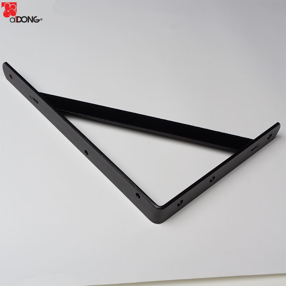 High Quality Powder Coating Heavy Duty Shelf Brackets, Wall Mount L Steel Bracket for Floating Shelf- OEM FACTORY VIETNAM