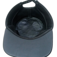 Gorra Kepi Estadounidense de la Era Civil, Estilo Confederado, 100% Cuero Genuino, Reproducción Histórica Americana