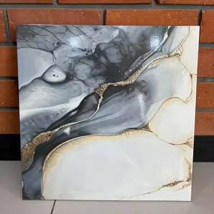 กระเบื้องปูพื้นพอร์ซเลนสีขาว Calcutta ขนาด40x40ซม. สำหรับงานหนักกลางแจ้งกระเบื้องที่จอดรถ400x400มม. กระเบื้องปูพื้นเซรามิก - Product Image 1