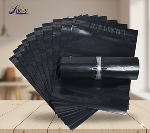 Bolsas de correo ecológicas, tamaño personalizado, 25x35cm, autoselladas, impermeables, recicladas, 100%, bolsas de mensajería de polietileno, bolsa de envío propia de fábrica Tailandesa - Product Image 2