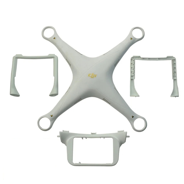 Original Upper Shell for DJI Phantom 3 Pro Body Shell Landing Gear Battery Cover for DJI Phontom 3 Advanced Repair Parts USED