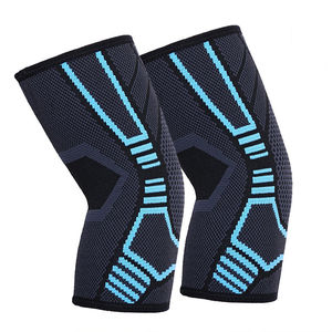 2025 Unisex Custom Logo Gym Training <b>Knee</b> <b>Wraps</b> & New Elbow Pads Soft Adjustable Elastic Support for Weight Lifting - Product Image 1