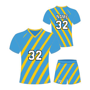 Uniforme de Fútbol Personalizado de Primera Calidad, Sublimado, Transpirable y de Secado Rápido para Adultos, Jersey de Fútbol Totalmente Personalizado - Product Image 1