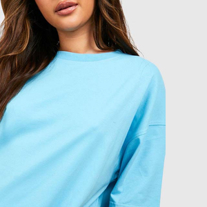 Vente en gros vêtements de détente ensembles pour femmes vêtements d'été survêtements survêtements pour femmes ensembles 2 pièces pour femmes unis surdimensionnés - Product Image 3