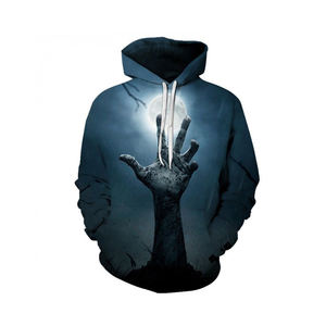 เสื้อฮู้ดผ้าฝ้ายสำหรับผู้ชายผ้าเกล็ดปลาน้ำหนักมาก100% ออกแบบโลโก้ได้ตามต้องการมีไซส์ใหญ่พิเศษ - Product Image 6