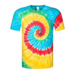 Camiseta Tie Dye para Hombre de Algodón y Poliéster a Precio Competitivo de Fábrica, Secado Rápido y Transpirable, Camiseta Tie Dye al por Mayor - Product Image 2