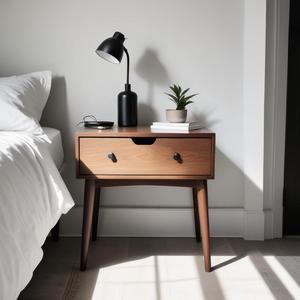 โต๊ะไม้อุตสาหกรรมข้างเตียงเฟอร์นิเจอร์ไม้ - Product Image 5
