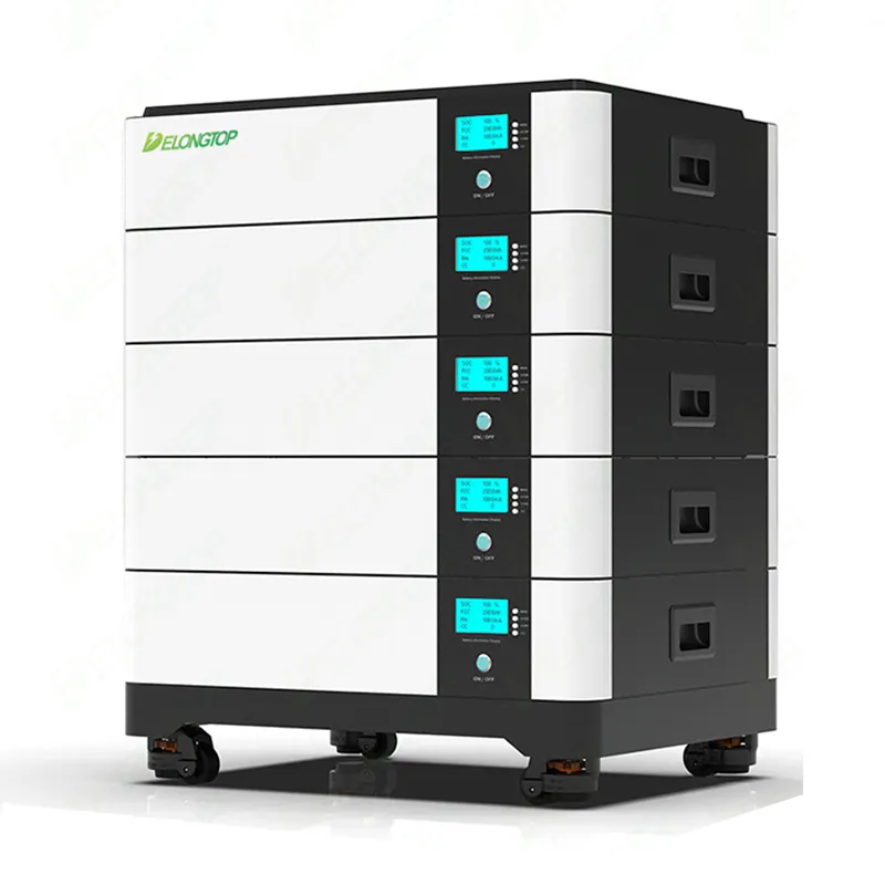 Delong Hybrid System 51.2v 300ah 15kw 30kw Solar Power Storage Batterie Zur Speicherung Von Solarenergie System With Battery