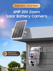 Cámara de Seguridad Solar 4G con Tarjeta SIM, Sensor CMOS de 1080P, Almacenamiento en la Nube, Audio Bidireccional, Detección Humana y Seguimiento de Movimiento Inteligente - Product Image 6