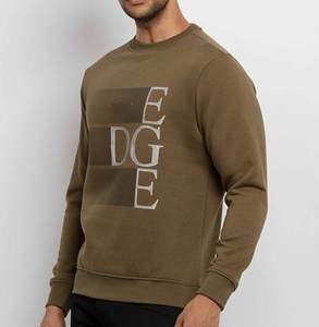 Nuevo servicio OEM al por mayor Último diseño Color sólido Hombres Sudadera Hombres Manga larga Cuello redondo Invierno Hombres Sudadera - Product Image 1