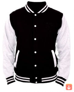 Unisex Custom Varsity <b>Jacket</b> for Winter Embroidered Baseball Letterman Cut Leather Denim Manufactured by OEM Custom Manufacturer - Product Image 4