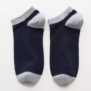 Calcetines cortos superventas al por mayor personalizados de color liso para hombre, calcetines deportivos informales cómodos recién llegados fabricados por Isha Industry - Product Image 3
