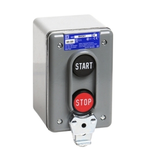 Per SCHNEIDER ELECTRIC Harmony 9001B Stazione di Controllo 9001BW241 2 Pulsanti START-STOP 5A 600V AC 1NO + 1NC NEMA 4 Industriale - Product Image 1