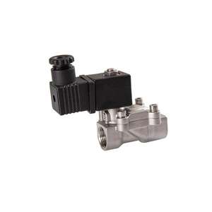 Meclube 24V DC 8W Electromagnetic Valve AISI 316L Stainless Steel for Antifreeze & <b>Windshield</b> <b>Washer</b> <b>Fluid</b> - Product Image 1