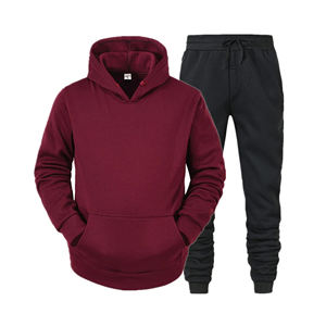 Personalizado de alta calidad 100% polar ropa deportiva bordado largo impreso chándal térmico Casual Streetwear de talla grande privado - Product Image 5