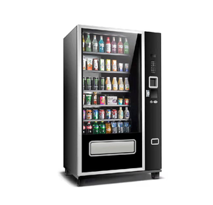 Distributeur automatique de boissons de qualité professionnelle, grande capacité, bouteilles et canettes, écran tactile interactif - Product Image 3