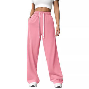 Pantalon de jogging pour femme, streetwear, hiver, voyage, anti-froissement, super doux, tissu en toile 100% coton, respirant, coupe ample, design élégant - Product Image 3