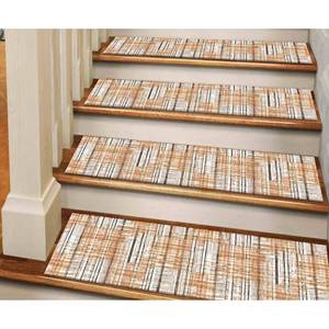 Tapis imprimé à motifs - Tons doux, design ethnique Kilim, moderne, personnalisé, classique, facile à nettoyer, pour escalier, Gobelin - Product Image 4