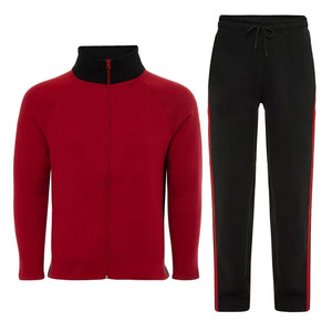 Survêtement en polaire de haute qualité personnalisable pour hommes Nouveau design Ensemble de sport de jogging 2 pièces Logo Top pour l'hiver Caractéristique respirante - Product Image 2