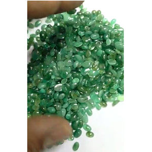 693 piezas de Esmeralda natural 5x4 6x4 7x5mm cabujón ovalado 211 Cts lote Iroc ventas buena calidad cabina de piedras preciosas US $85 para todos - Product Image 5