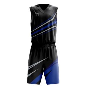 ชุดบาสเก็ตบอลผ้าทอลายทแยงโพลีเอสเตอร์ 100% แบบสั่งทำพิเศษ พิมพ์ลายได้ตามต้องการ ชุดทีมระบายอากาศได้ดี มีไซส์พลัส เสื้อเจอร์ซีย์ - Product Image 1