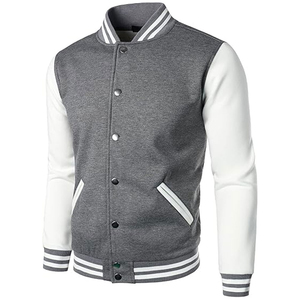 Men's Custom High Quality Varsity Jacket Stand Collar with Logo for Casual Plus Regular Winter CollegeBaseballjacket for men - Product Image 2