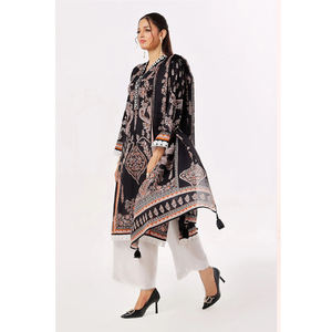 Haute qualité du fabricant professionnel 100% femmes décontracté pelouse Salwar Kameez robe indienne et pakistanaise vêtements pour adultes - Product Image 4