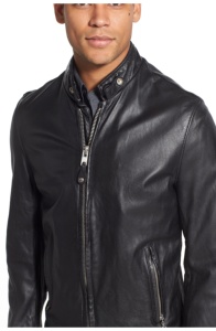<b>Men's</b> <b>Slim</b> <b>Fit</b> Modern Leather <b>Jacket</b> Durable Stylish Zipper Closure Waterproof Breathable Available Black <b>jacket</b> for <b>men</b> - Product Image 6