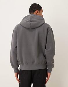 Sudadera con capucha Premium Heavyweight Plus Size en 400gsm Streetwear Pullover Vintage Wash con logotipo personalizado para hombres y mujeres al por mayor - Product Image 5