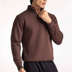 Latest Design Fashion Trendy Look Men Quarter Zip Hoodie Low Budget Zipper Style Men Hoodie - Product Image 5